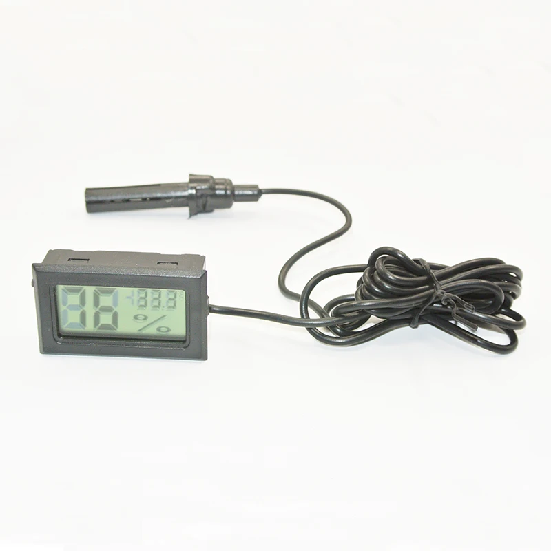 Mini LCD Digital Thermometer switch Fridge Freezer Hygrometer Temperature Humidity Meter Egg Incubator
Mini LCD Digital Thermometer switch Fridge Freezer Hygrometer Temperature Humidity Meter Egg Incubator