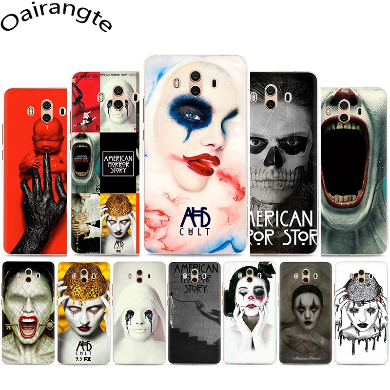 

TV American Horror Story Hard Phone Case for Huawei Y5 Y6 Y7 Prime Y9 Mate 10 20 Pro Lite Nova 2i 3 3i Lite 4 5i