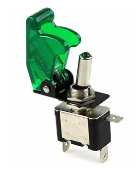 Auto Car Boat Truck Illuminated Led Toggle Switch With Safety Aircraft Flip Up Cover Guard green 12V20A transparent
Auto Car Boat Truck Illuminated Led Toggle Switch With Safety Aircraft Flip Up Cover Guard green 12V20A transparent