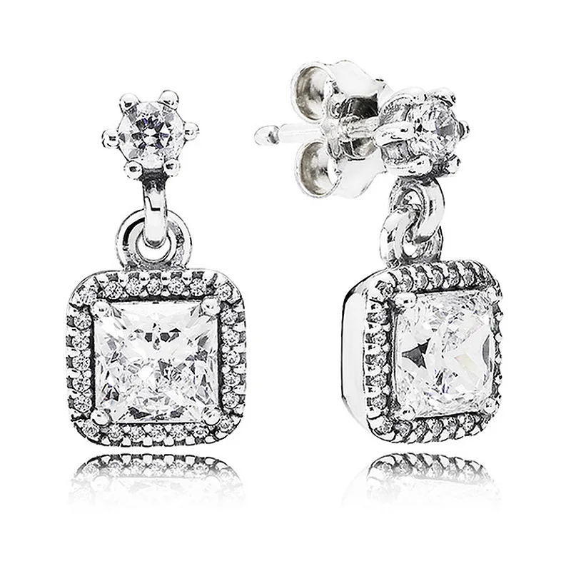 925 Sterling Silver Earring Timeless Elegance With Crystal Studs Hanging Earrings For Women Wedding Gift Fine Diy Jewelry
925 Sterling Silver Earring Timeless Elegance With Crystal Studs Hanging Earrings For Women Wedding Gift Fine Diy Jewelry
