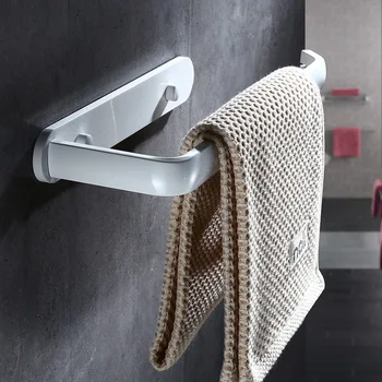 Towel Holder Aluminum Black/White Bathroom Towel Ring Hanger Storage Shelf Brief Towel Rack Rail Bathroom Accessories Towel Rack
Towel Holder Aluminum Black/White Bathroom Towel Ring Hanger Storage Shelf Brief Towel Rack Rail Bathroom Accessories Towel Rack