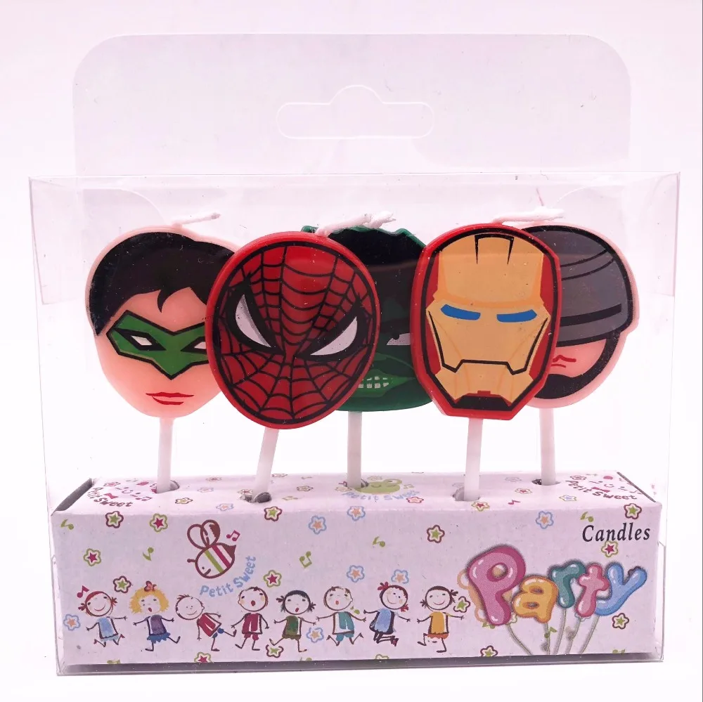 5pcs Avengers Party Kids Birthday Candles Evening Party Decorations Set Birthday Wedding Party Cake Candles
5pcs Avengers Party Kids Birthday Candles Evening Party Decorations Set Birthday Wedding Party Cake Candles
