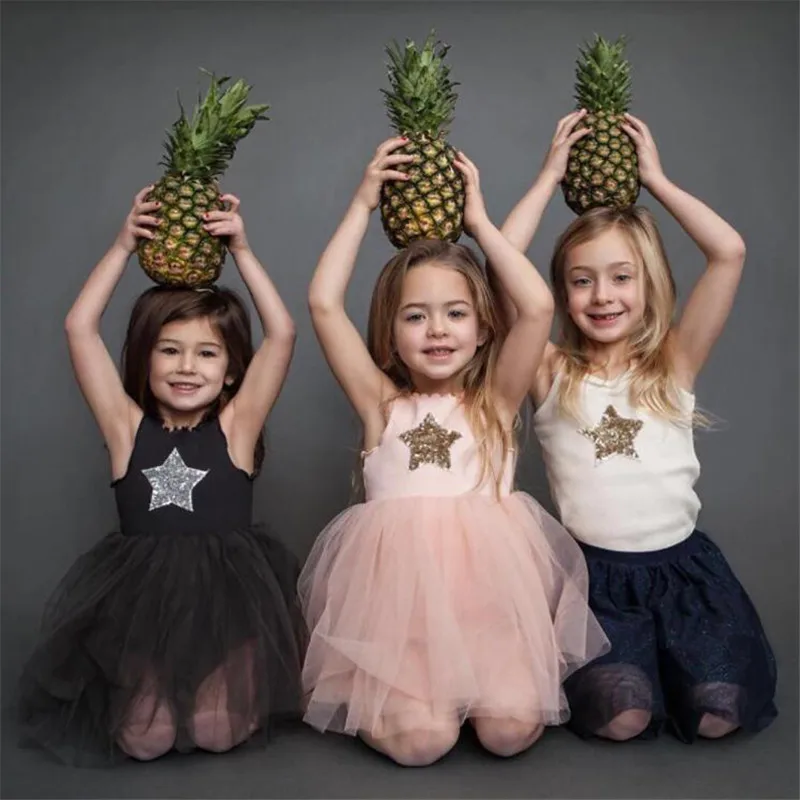 Fancy Shining Star Dress for Girls Children Princess Sequin Star tutu Ball Gown Kids Dresses for Girls Summer Party Clothing
Fancy Shining Star Dress for Girls Children Princess Sequin Star tutu Ball Gown Kids Dresses for Girls Summer Party Clothing