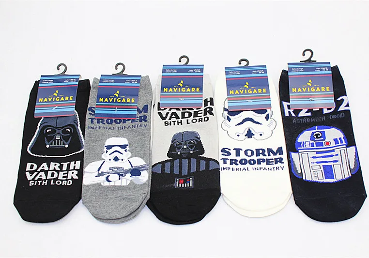 Women Men Socks Cartoon Star Wars Darth Vader Knee-High Socks Respected Jedi Master Comics Casual Socks Storm Trooper Ankle Sock
Women Men Socks Cartoon Star Wars Darth Vader Knee-High Socks Respected Jedi Master Comics Casual Socks Storm Trooper Ankle Sock