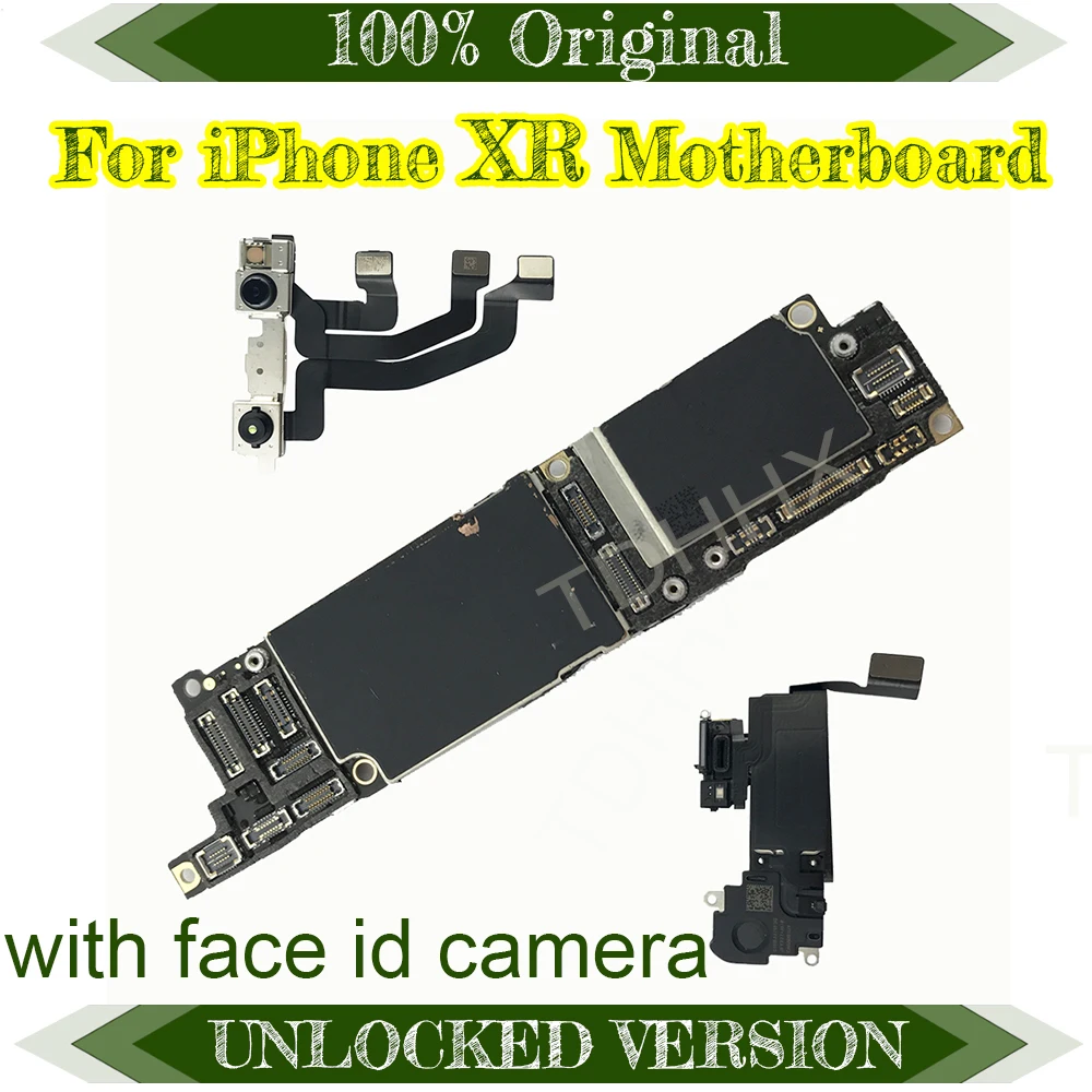 Original unlocked Mainboard For iPhone XR Motherboard MB With / without Face ID Free iCloud IOS Logic Board With Full Chips
Original unlocked Mainboard For iPhone XR Motherboard MB With / without Face ID Free iCloud IOS Logic Board With Full Chips
