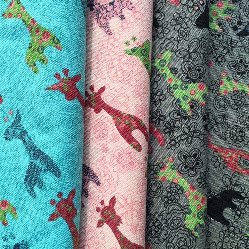 90 x 140 cm lovely deer fabric cotton polyester canvas fabric pillows shoes backpack cover material
90 x 140 cm lovely deer fabric cotton polyester canvas fabric pillows shoes backpack cover material
