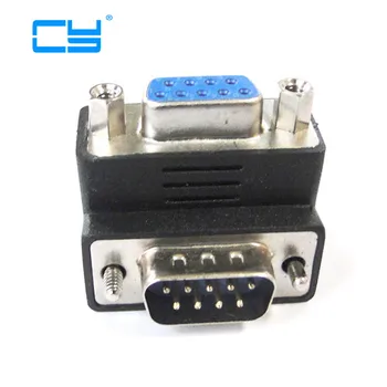 D-Sub connector Socket DB 9PIN male to DB 9pin female right angled 90 degree adapter 2pcies/lot
D-Sub connector Socket DB 9PIN male to DB 9pin female right angled 90 degree adapter 2pcies/lot