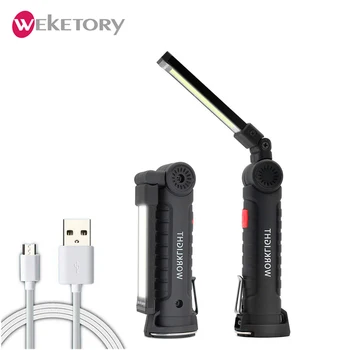 LED Portable Flashlight USB Torch Work Light Magnetic Rechargeable COB Hanging Hook Outdoor Auto Car Repair Flashlight
LED Portable Flashlight USB Torch Work Light Magnetic Rechargeable COB Hanging Hook Outdoor Auto Car Repair Flashlight