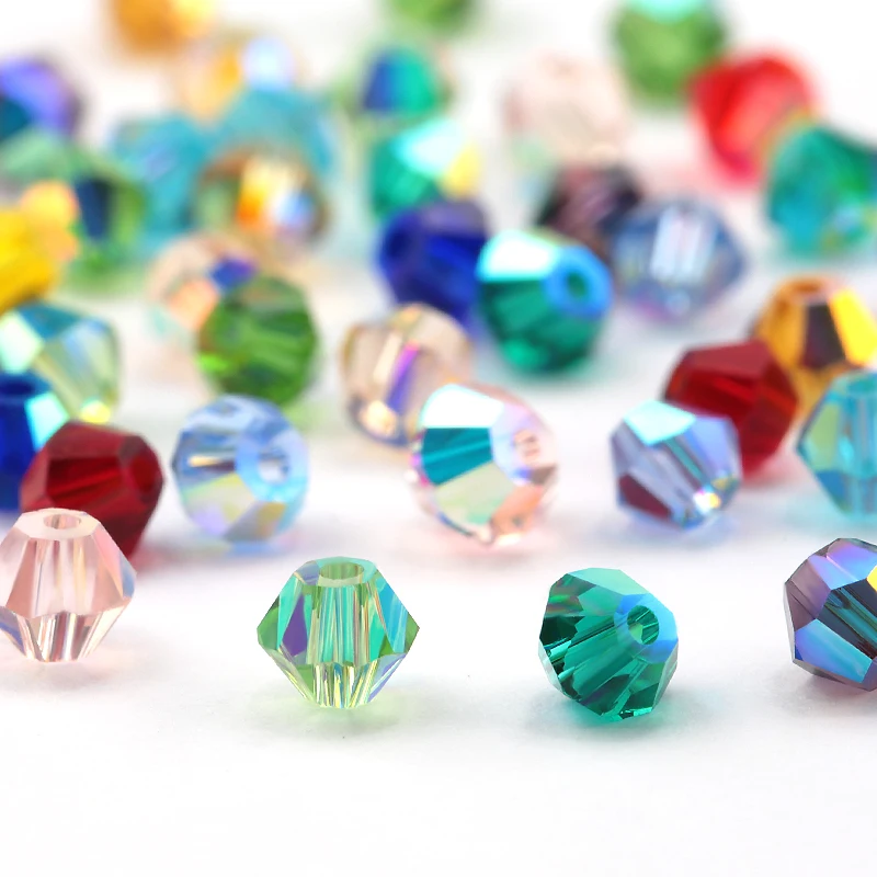 720pcs/bag AAA High quality 4mm Color AB Crystal Glass Bicone Beads For Garment Bracelet,Jewelry making DIY accessories
720pcs/bag AAA High quality 4mm Color AB Crystal Glass Bicone Beads For Garment Bracelet,Jewelry making DIY accessories