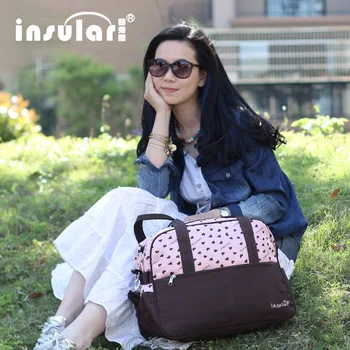 Insular Multifunctional Mummy Maternity Diaper Bags Nappy Handbags Baby Large Capacity Waterproof Stroller Bag Casual Bag
Insular Multifunctional Mummy Maternity Diaper Bags Nappy Handbags Baby Large Capacity Waterproof Stroller Bag Casual Bag