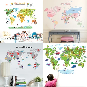 world map on the wall Map Wall Stickers Children Room Home Decor Word Map Vinyl Kids Room Decal Baby Room Nursery Decor
world map on the wall Map Wall Stickers Children Room Home Decor Word Map Vinyl Kids Room Decal Baby Room Nursery Decor