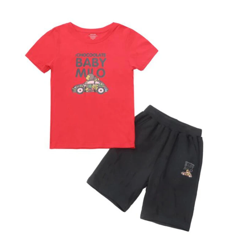 2019 summer boys short sleeve set children cotton tops+shorts pants carton two-piece set kids outfits red yellow gray set
2019 summer boys short sleeve set children cotton tops+shorts pants carton two-piece set kids outfits red yellow gray set