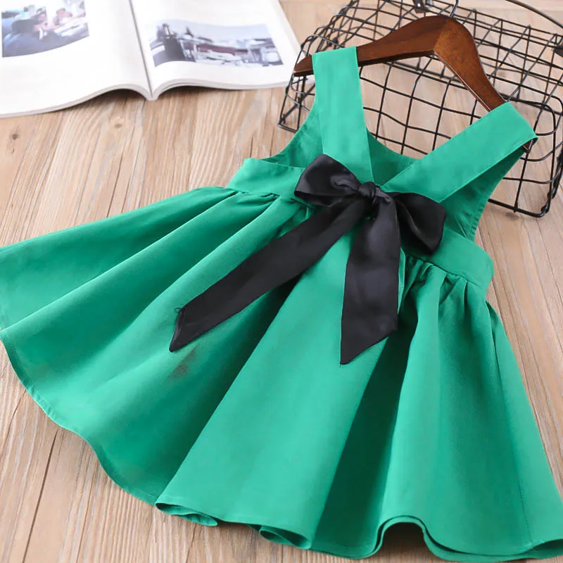 Hurave drawstring camis dress baby Girl clothes Summer sleeveless O-neck Kids Clothes strapless Casual cotton solid dresses
Hurave drawstring camis dress baby Girl clothes Summer sleeveless O-neck Kids Clothes strapless Casual cotton solid dresses