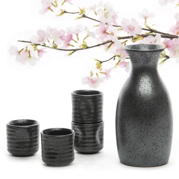 Chinese Handpainted Ceramics Pottery Wine Set 1 Sake Pot + 4 Sake Cups Handmade Chinese Tea Pot Pottery Porcelain Sake Cups Set
Chinese Handpainted Ceramics Pottery Wine Set 1 Sake Pot + 4 Sake Cups Handmade Chinese Tea Pot Pottery Porcelain Sake Cups Set