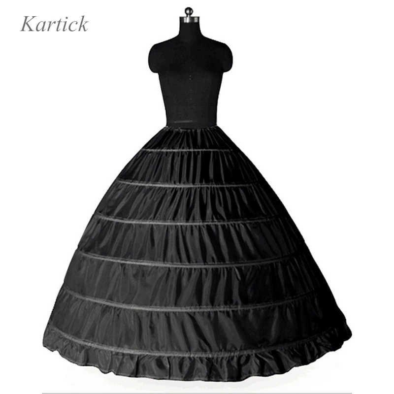 Ball Gown Large Petticoats 2017 New Black White 6 hoops Bride Underskirt Formal Dress Crinoline Plus Size Wedding Accessories
Ball Gown Large Petticoats 2017 New Black White 6 hoops Bride Underskirt Formal Dress Crinoline Plus Size Wedding Accessories