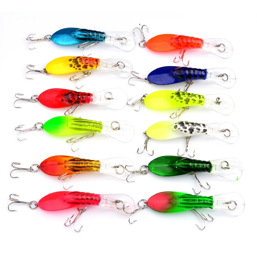 HiUmi 12 pcs Simulation shrimp Carp Fishing lure Fishing webblers 7cm 4g Hard bait Minnow iscas artificiais para pesca Crankbait
HiUmi 12 pcs Simulation shrimp Carp Fishing lure Fishing webblers 7cm 4g Hard bait Minnow iscas artificiais para pesca Crankbait