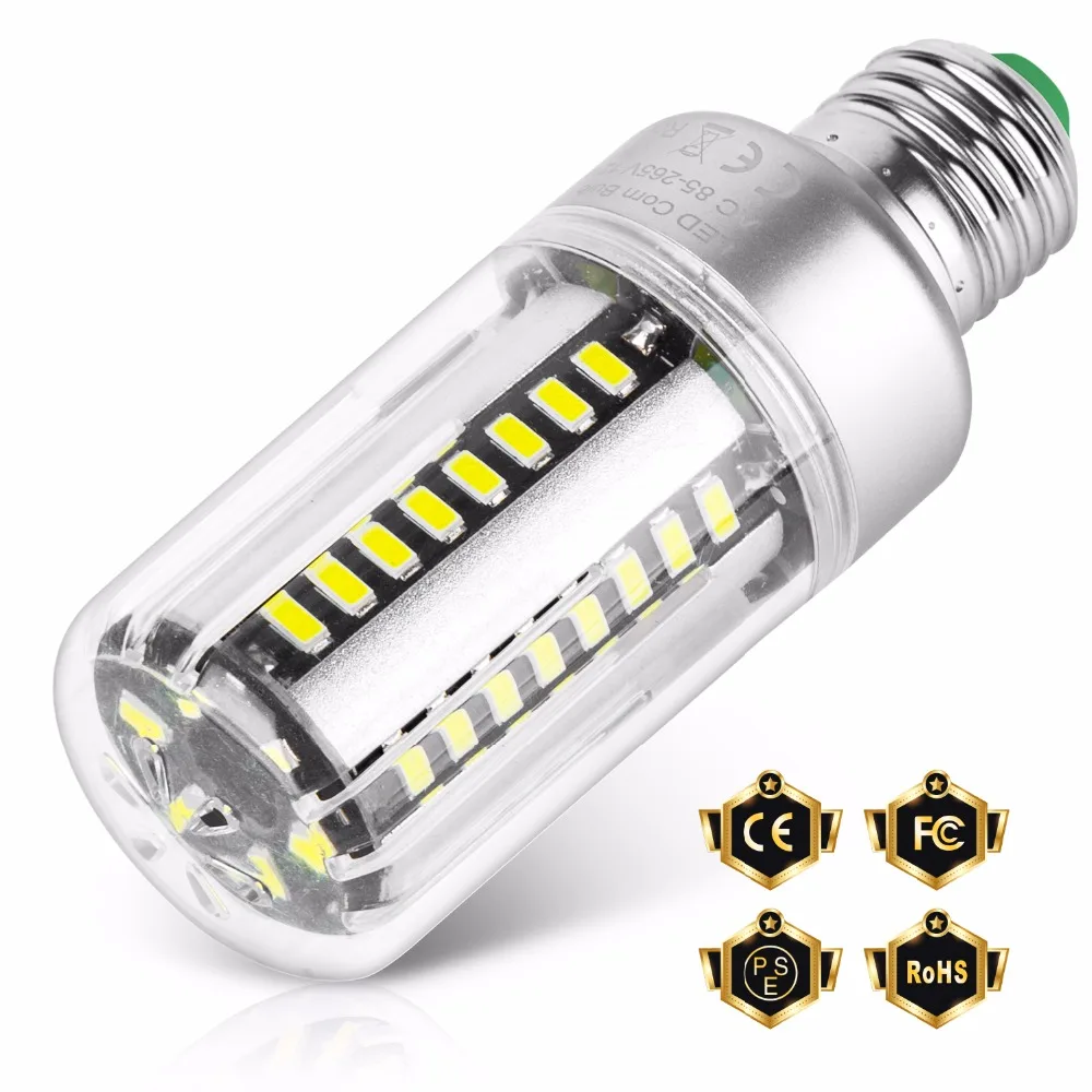 WENNI E27 Corn Bulb LED Lamp 220V E14 LED Bulb 110V Lampada LED 5W 7W 9W 12W 15W 20W 25W Candle Light 5736 No Flicker Lighting
WENNI E27 Corn Bulb LED Lamp 220V E14 LED Bulb 110V Lampada LED 5W 7W 9W 12W 15W 20W 25W Candle Light 5736 No Flicker Lighting