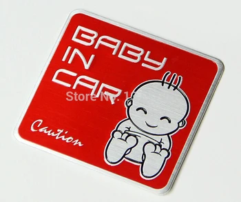 5 PCS Aluminum Car Warning Caution Sticker Children On Road Sticker Badge Decal BABY IN CAR Sticker
5 PCS Aluminum Car Warning Caution Sticker Children On Road Sticker Badge Decal BABY IN CAR Sticker