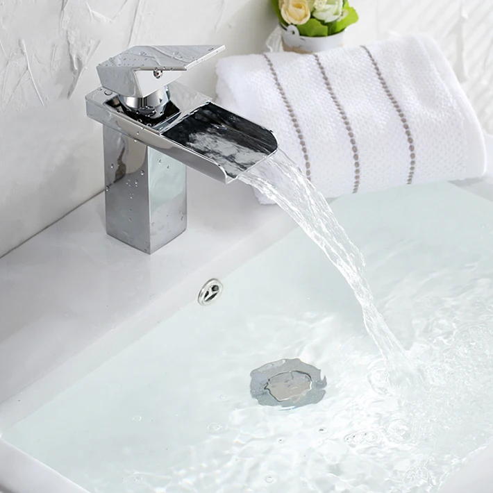NEW Bathroom faucet basin mixer waterfall brass single handle vessel sink mixer vanity tap water taps for deck hot and cold
NEW Bathroom faucet basin mixer waterfall brass single handle vessel sink mixer vanity tap water taps for deck hot and cold