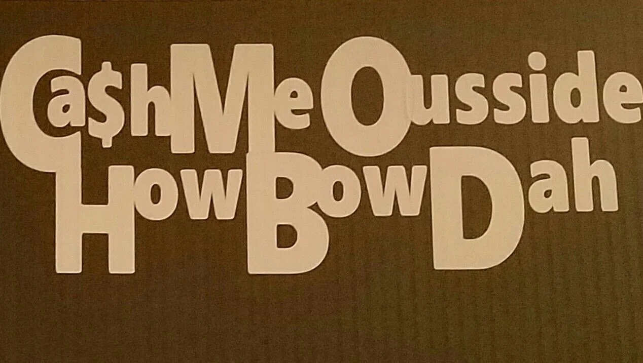 (2 шт.) Наличные деньги меня ousside как лук да окно виниловая наклейка howbow catch me Доктор