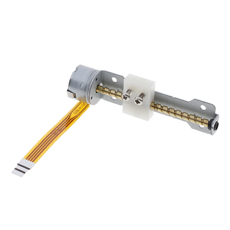 1Pc DC 2 Phase 4 Wire Micro Stepper Motor With Slider Dia 15MM Rod 50MM Step Angle 18 Degrees Length Of Screw 4-6V
1Pc DC 2 Phase 4 Wire Micro Stepper Motor With Slider Dia 15MM Rod 50MM Step Angle 18 Degrees Length Of Screw 4-6V