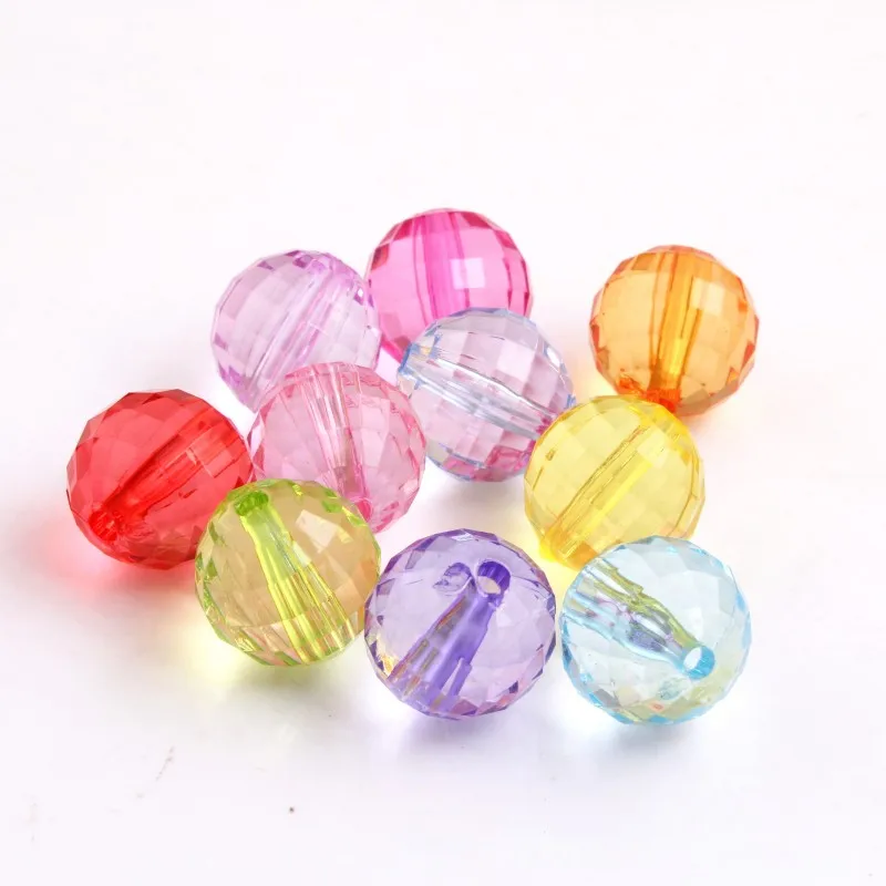 Kwoi Vita 6mm to 24mm Colorful Acrylic Transparent Clear Disco Faceted Beads for Kids Chunky Beaded Necklace
Kwoi Vita 6mm to 24mm Colorful Acrylic Transparent Clear Disco Faceted Beads for Kids Chunky Beaded Necklace