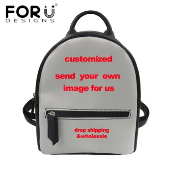 FORUDESIGNS 2019 Fashion Small Women Backpack for Women Girls Customize Your Image Luxury PU Leather School Bags Mini Rucksack
FORUDESIGNS 2019 Fashion Small Women Backpack for Women Girls Customize Your Image Luxury PU Leather School Bags Mini Rucksack