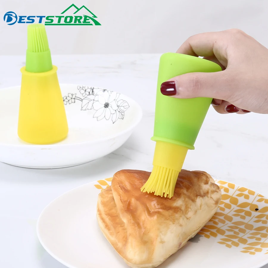 Household High Temperature Resistant Kitchen Oil Brush Barbecue Tool Silicone Brush Pancake Greasing Baking Oil Control Bottle
Household High Temperature Resistant Kitchen Oil Brush Barbecue Tool Silicone Brush Pancake Greasing Baking Oil Control Bottle