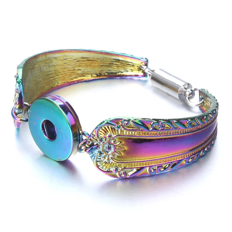 Newest Colorful Magnetic Watches Bracelet Snap Jewelry Pulseras Fit 20MM 18MM Snap Buttons Metal Silver Bracelet for Women ZE039
Newest Colorful Magnetic Watches Bracelet Snap Jewelry Pulseras Fit 20MM 18MM Snap Buttons Metal Silver Bracelet for Women ZE039
