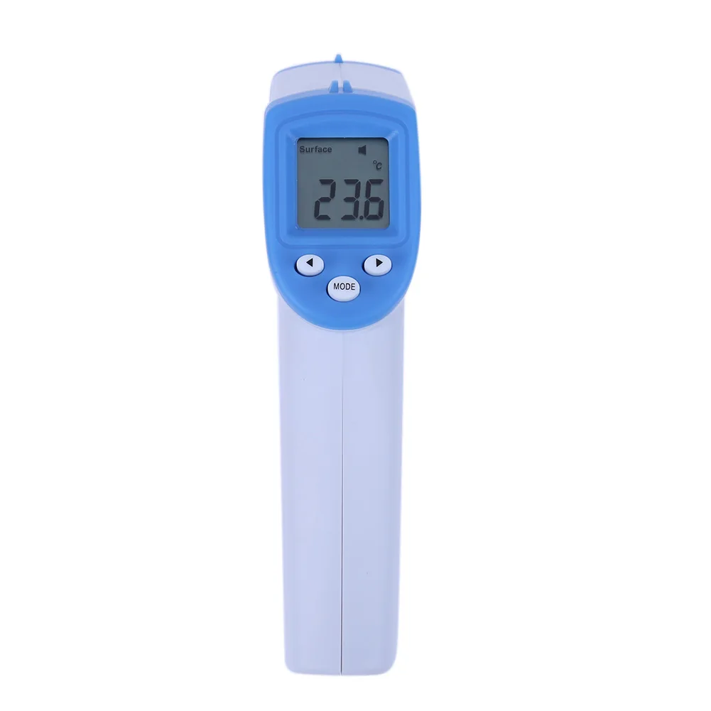 Non-contact Handheld Infrared Portable Body Thermometer with LCD Back light Body Forehead Surface Temperature Measurement Tool
Non-contact Handheld Infrared Portable Body Thermometer with LCD Back light Body Forehead Surface Temperature Measurement Tool