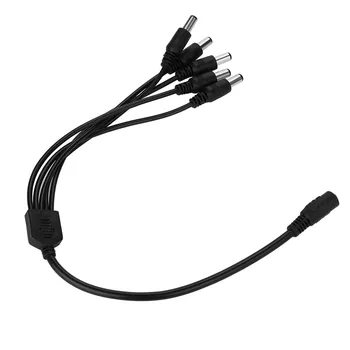 1:5 DC Power Splitter Cable Cord 1 Female to 5 Male 5.5x2.1mm Port Pigtals 12V For CCTV Cameras or LED lighting new A30
1:5 DC Power Splitter Cable Cord 1 Female to 5 Male 5.5x2.1mm Port Pigtals 12V For CCTV Cameras or LED lighting new A30