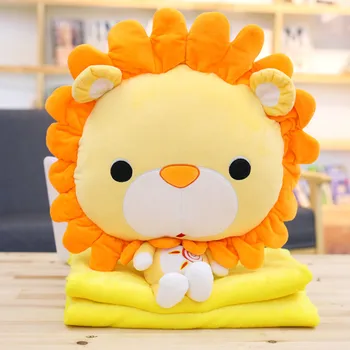 50cm New Soft Fox/Lion/Cat Doll Plush Toys Pillow and Blanket 2in1 Stuffed Animals Kids Toys for Children's Gift
50cm New Soft Fox/Lion/Cat Doll Plush Toys Pillow and Blanket 2in1 Stuffed Animals Kids Toys for Children's Gift