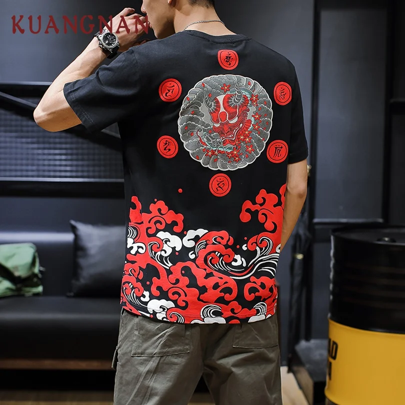 KUANGNAN Japan Style Black T Shirt Men Tshirt Men T-Shirt Harajuku Funny T Shirts Men Clothes 2019 Summer Top Hip Hop XXXL
KUANGNAN Japan Style Black T Shirt Men Tshirt Men T-Shirt Harajuku Funny T Shirts Men Clothes 2019 Summer Top Hip Hop XXXL