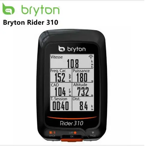 Bryton Rider 310 с поддержкой водонепроницаемого gps велосипедного велосипеда