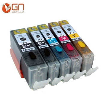 GN 5pcs PGI270 CLI271 PGI 270 xl edible ink cartridge For canon PIXMA MG7720 MG6820 MG6821 MG6822 MG5720 MG5722 MG5721
GN 5pcs PGI270 CLI271 PGI 270 xl edible ink cartridge For canon PIXMA MG7720 MG6820 MG6821 MG6822 MG5720 MG5722 MG5721