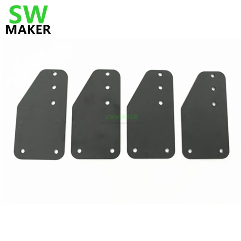 SWMAKER 4pcs/lot X-Carve CNC mill machine part steel Y axis support plate MakerSlide End Plate For X-Carve
SWMAKER 4pcs/lot X-Carve CNC mill machine part steel Y axis support plate MakerSlide End Plate For X-Carve