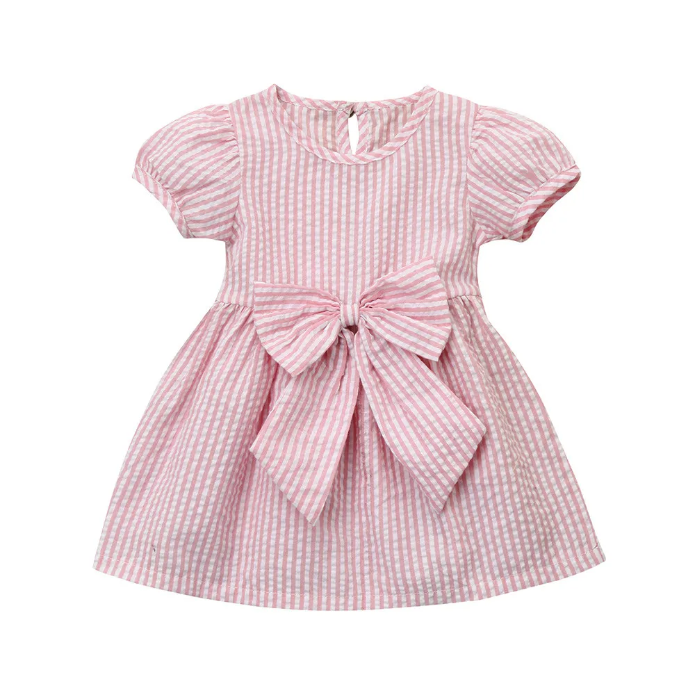 Baby Girls Infant Toddler Clothes Stripe Bow Princess vestidos easter wedding dresses costume for kids Outfits summer dress
Baby Girls Infant Toddler Clothes Stripe Bow Princess vestidos easter wedding dresses costume for kids Outfits summer dress