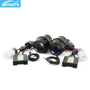 RONAN 2.5inch blue bi xenon fog light projector lens H11 3000K 6000K bulb with ballast 35w for 99% universal car retrofit
RONAN 2.5inch blue bi xenon fog light projector lens H11 3000K 6000K bulb with ballast 35w for 99% universal car retrofit