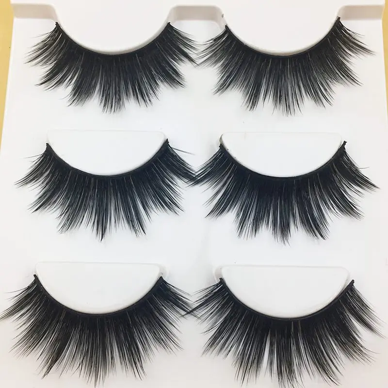 YOKPN 3D False Lashes Natural Soft Fibers Long Eyelash Multilayer Thick Fake Eyelashes Stage Makeup Lashes
YOKPN 3D False Lashes Natural Soft Fibers Long Eyelash Multilayer Thick Fake Eyelashes Stage Makeup Lashes