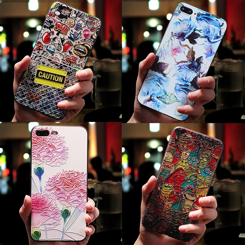 3D Print Emboss Phone Capa For iPhone XS Max XR X For iPhone 5 5S SE 6 6S 7 Plus 9 10 Soft Silicone Coque For iPhone 8 Plus Case
3D Print Emboss Phone Capa For iPhone XS Max XR X For iPhone 5 5S SE 6 6S 7 Plus 9 10 Soft Silicone Coque For iPhone 8 Plus Case
