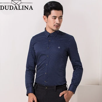 Dudalina 2020 Male 100% Cotton Men Shirts Male Long Sleeved Polka Dot Slim Fit Casual Shirt Men's Social Business
Dudalina 2020 Male 100% Cotton Men Shirts Male Long Sleeved Polka Dot Slim Fit Casual Shirt Men's Social Business