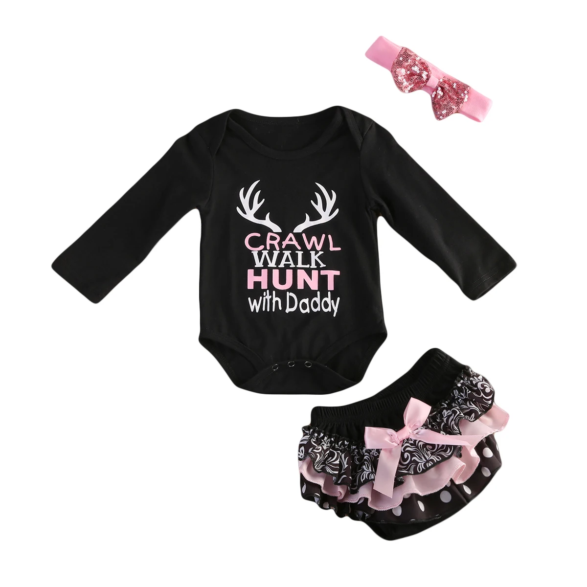Toddler Infant Newborn Baby Girls Romper+Pants Jumpsuit Bodysuit Clothes Outfits crawl walk
Toddler Infant Newborn Baby Girls Romper+Pants Jumpsuit Bodysuit Clothes Outfits crawl walk