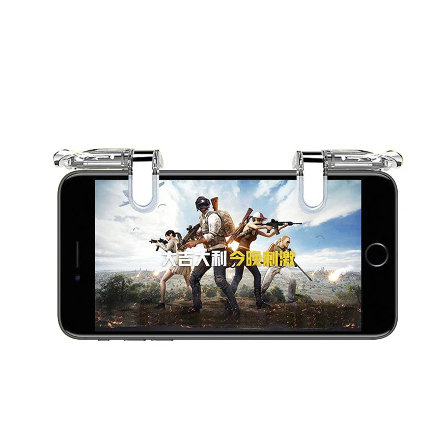 Mobile Phone Game Joystick Gamepad For PUBG Trigger Fire Button Controller Smartphone Shooting Game Aim Key L1R1 game Controller
Mobile Phone Game Joystick Gamepad For PUBG Trigger Fire Button Controller Smartphone Shooting Game Aim Key L1R1 game Controller