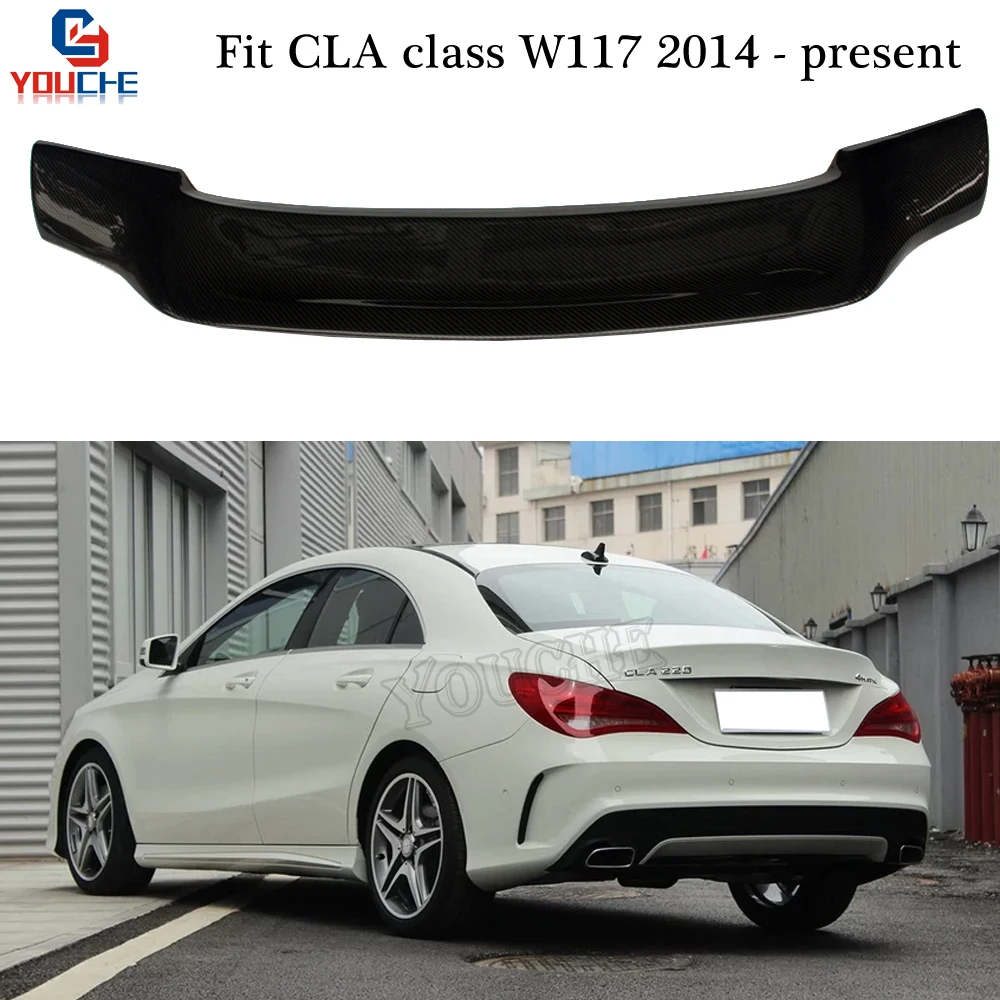 R Style Carbon Fiber Rear Spoiler Trunk Wing for Mercedes W117 C117 CLA Class 2014 - present CLA180 CLA200 CLA250 CLA45 Boot Lip
R Style Carbon Fiber Rear Spoiler Trunk Wing for Mercedes W117 C117 CLA Class 2014 - present CLA180 CLA200 CLA250 CLA45 Boot Lip