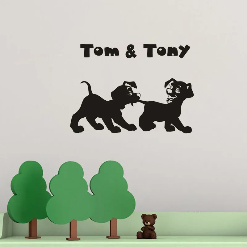 New Arrival Animal Pet Dogs Wall Stickers Home Decor Removable Vinyl Art Sticker Waterproof Personalized Name Wall Decals
New Arrival Animal Pet Dogs Wall Stickers Home Decor Removable Vinyl Art Sticker Waterproof Personalized Name Wall Decals