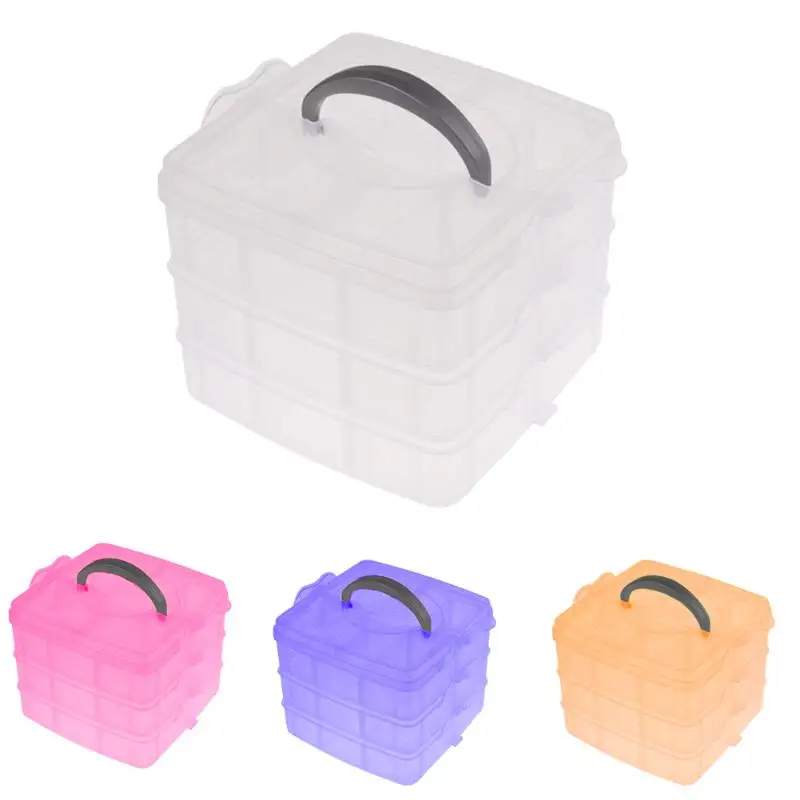 3 Layers Jewelry Box Ring Earring Necklace Case Organizer Portable Jewelry Box Gift Box Plastic Jewelry Storage Case Household
3 Layers Jewelry Box Ring Earring Necklace Case Organizer Portable Jewelry Box Gift Box Plastic Jewelry Storage Case Household