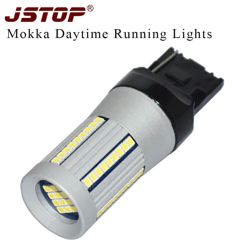 JSTOP Mokka led Daytime running lamp 7440 day bulbs 12VAC 6000K canbus light 100% no errors W21W high quality led Daytime lights
JSTOP Mokka led Daytime running lamp 7440 day bulbs 12VAC 6000K canbus light 100% no errors W21W high quality led Daytime lights