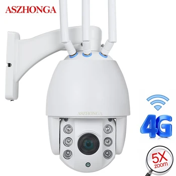 3G 4G SIM Card Wifi IP Camera 1080P HD Wireless Wi-Fi PTZ 5X Zoom Security Cameras Outdoor Waterproof P2P H.265 CCTV IR 50M Cam
3G 4G SIM Card Wifi IP Camera 1080P HD Wireless Wi-Fi PTZ 5X Zoom Security Cameras Outdoor Waterproof P2P H.265 CCTV IR 50M Cam