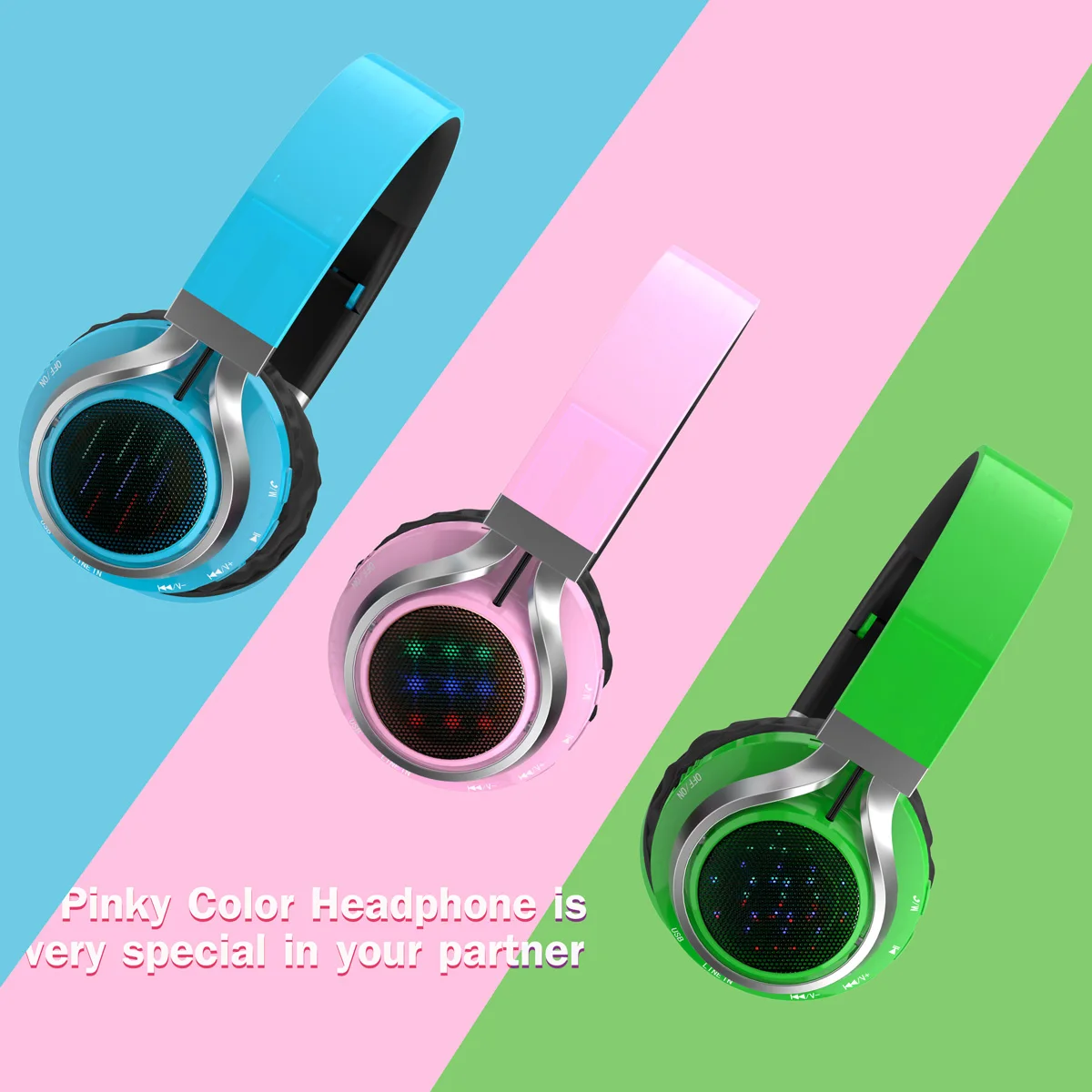Excelvan BT9916 Bluetooth Headphone Extra Bass Hi-Fi Stereo Wireless Headset Foldable, Ajustable FM Mode Music Earphone
Excelvan BT9916 Bluetooth Headphone Extra Bass Hi-Fi Stereo Wireless Headset Foldable, Ajustable FM Mode Music Earphone