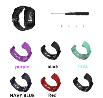 50pcs Replacement Silicone Strap Watch Band With Tools for Garmin Forerunner 35/ Forerunner 30 for fenix Chronos Watch 5 Colors
50pcs Replacement Silicone Strap Watch Band With Tools for Garmin Forerunner 35/ Forerunner 30 for fenix Chronos Watch 5 Colors